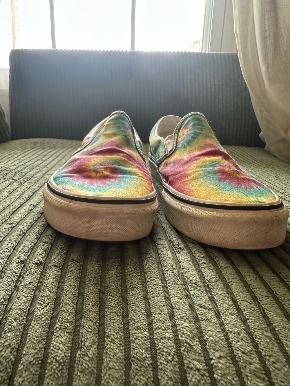 Classic Vans Tie-Dye Slip-On Sneakers - Picture 5 of 7